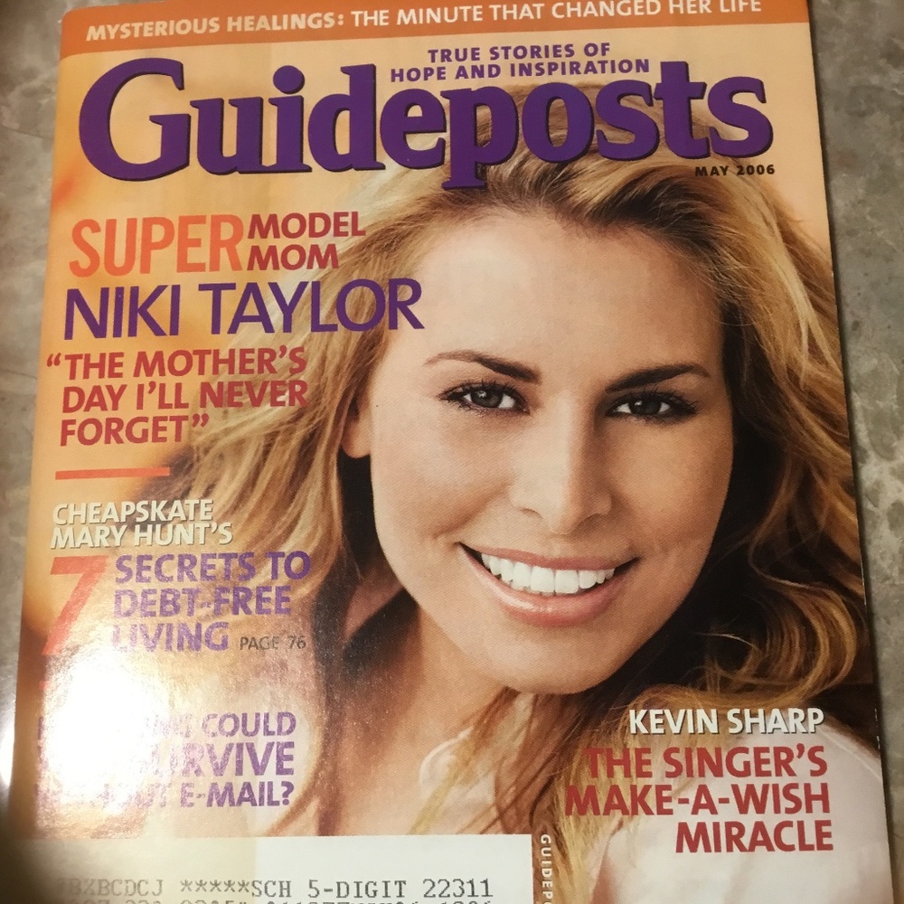Guidepost - Niki Taylor  2006 May Issue